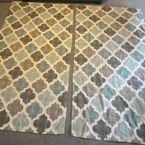 Geometric Patterned Curtains